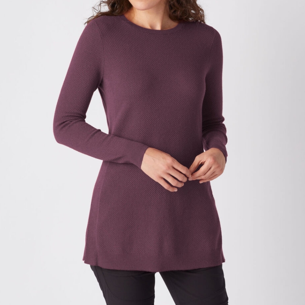 Duluth Trading Co. Women's S'no Sweat Crewneck Tunic Sweater size M